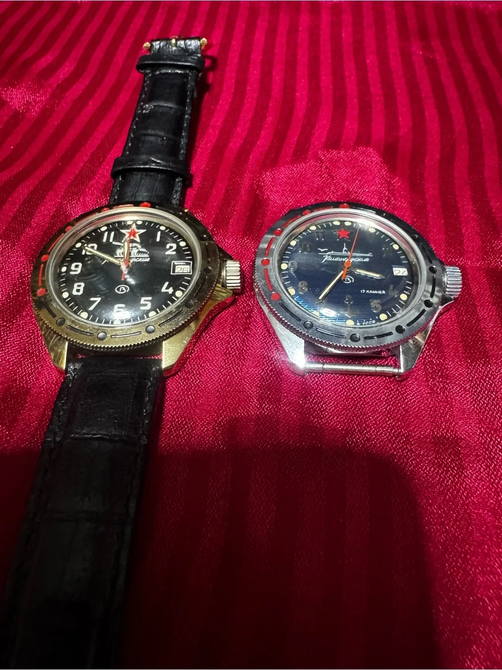 Vintage Vostok komandirskie watches